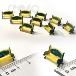 Alternative view of Yellow Garden Chairs 1:100