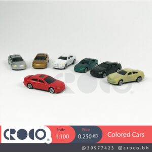 Colored Cars 1:100 (2 pcs)