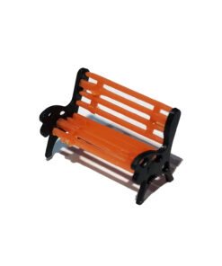 Alternative view of Brown Garden Bench Chairs (2pcs)