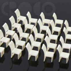 Alternative view of Normal White Chairs (4 pcs)