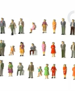 Colored Human Figures 1:50 (5 pcs)