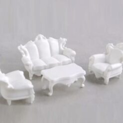 Alternative view of Set of Sofa + 2 Chairs + Table