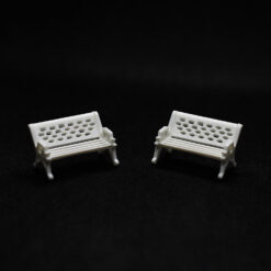 White Bench (2 pcs)