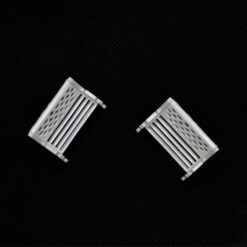 Alternative view of White Bench (2 pcs)