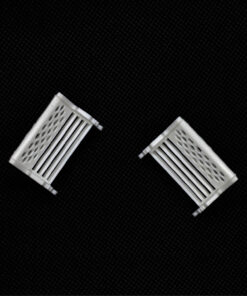 Alternative view of White Bench (2 pcs)
