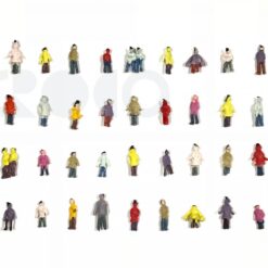Alternative view of Colored Human Figures 1:200 (10 pcs)