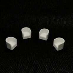 Alternative view of Half Round White Chairs Set
