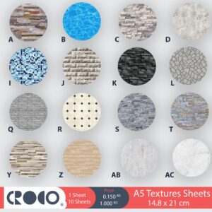 A5 Texture Sheet ( 1 PCS )