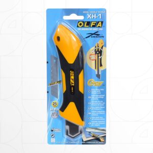 OLFA XH-1 | Fiberglass-Reinforced Ratchet-Lock Utility Cutter Knife