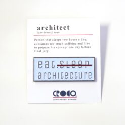Alternative view of Eat • <del>Sleep</del> • Architecture Pin