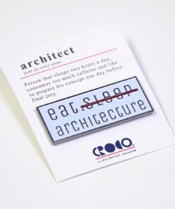 Eat • <del>Sleep</del> • Architecture Pin