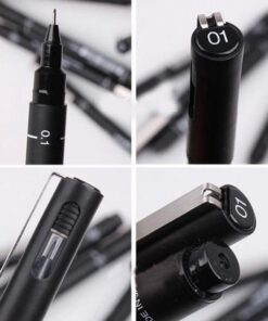 Alternative view of Uni Pin | Black Drawing Pen