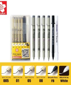 Alternative view of PIGMA MICRON Manga Basic Set