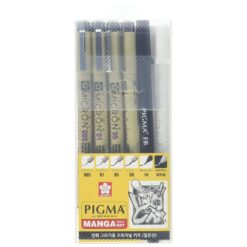 PIGMA MICRON Manga Basic Set
