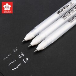 Alternative view of Sakura Gelly-Roll White Color Gel Ink ( 3 Pens Set )