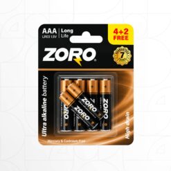 بطارية قلوية فائقة Ultra Alkaline Battery AAA LR03 1.5V (6pcs Pack)