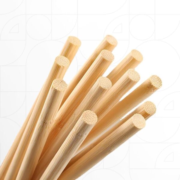 Wooden Dowel Rod Sticks 5mm Diameter - 15cm length (20pcs Set)