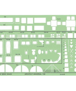 Architectural Furniture Drawing Template 1:50