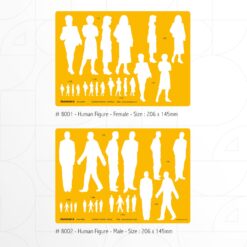 Alternative view of isomars Human Figure Drawing Template - multiscale