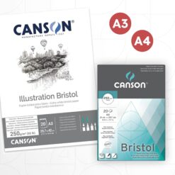 Alternative view of Canson Bristol Paper Pad 250g/m²