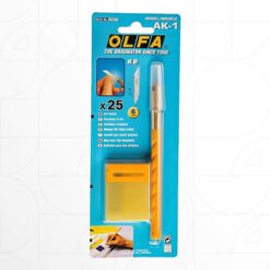 OLFA AK-1 Art Knife Cutter with 25 Blades - Image 2