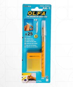 Alternative view of OLFA AK-1 Art Knife Cutter with 25 Blades