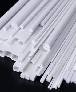 Plastic Model Building Material Tubes-Sticks 50 cm (2pcs)