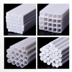 Alternative view of Plastic Model Building Material Tubes-Sticks 50 cm (2pcs)