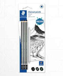 Staedtler Mars Lumograph Charcoal Pencils Set
