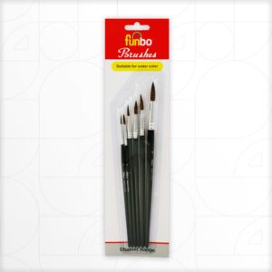 Funbo Round Brushes (6pcs Set)