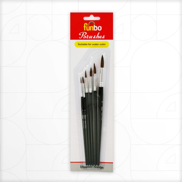 Funbo Round Brushes (6pcs Set)
