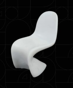 Panton Chair 1:25 - White (2pcs)