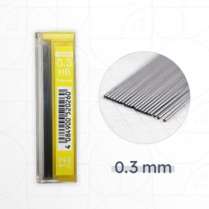 LYRA HB Pencil Refill Leads 0.3 mm (12pcs)
