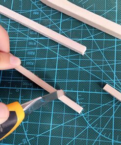 Balsa Wood Sticks خشب خفيف Circular 10cm