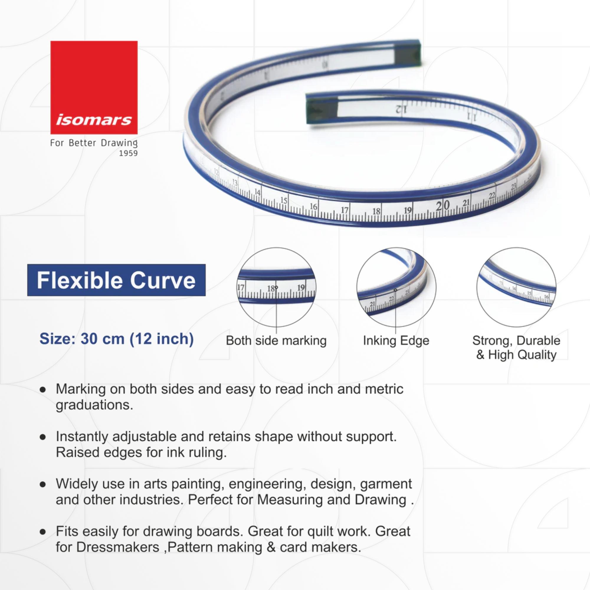 isomars Flexible Curve Ruler - Image 2