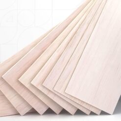 Balsa Wood Sheet 1.5mm لوح خشب خفيف (100x10 cm)