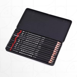 Uslon Sketching Lead Pencil Set of 12pens