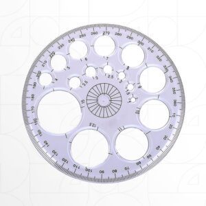 Circles Template مسطرة دوائر Ark
