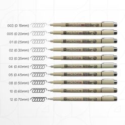 PIGMA MICRON Black 10 Pens Set - Image 2