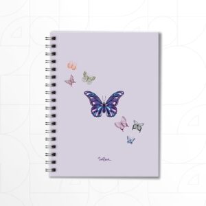 unibook Hard Cover Spiral Notebook A5