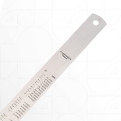 Steel Ruler مسطرة حديد deli - Image 4