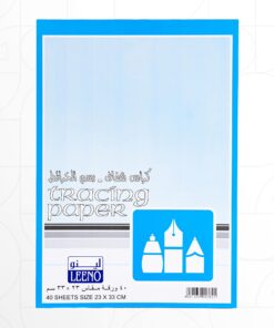 Tracing Paper Pad 40 Sheets دفتر ورق شفاف Leeno