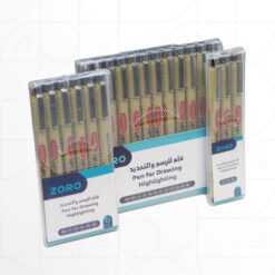 Alternative view of طقم أقلام للرسم والتحديد Drawing & Highlighting Fineliner Pens Set chotune
