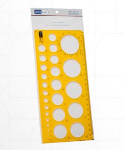 Circles Template 2-40mm مسطرة دوائر Leeno