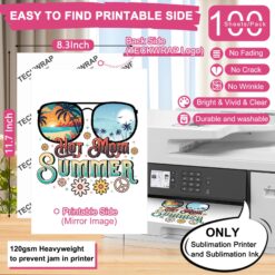 Alternative view of ورق سبلميشن TeckWrap Sublimation Paper A4 (100 sheets)