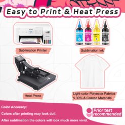 ورق سبلميشن TeckWrap Sublimation Paper A4 (100 sheets) - Image 3
