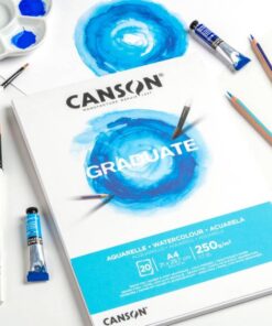 Canson Graduate Watercolor 250g/m² Paper Pad