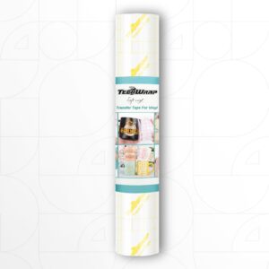 High Tack Transfer Tape 10ft Yellow Grid