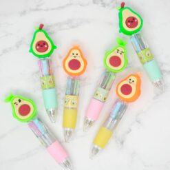 Mini Pen 4-Colors قلم صغير أفوكادو Avocado - Image 3