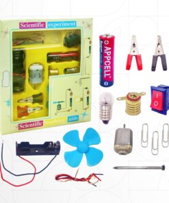 Science Circuit Experiment Kit مجموعة دائرة كهربائية (Set of 12Pcs)